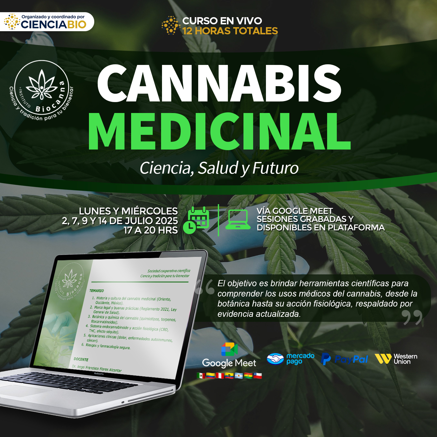Cannabis Medicinal: Ciencia, Salud y Futuro