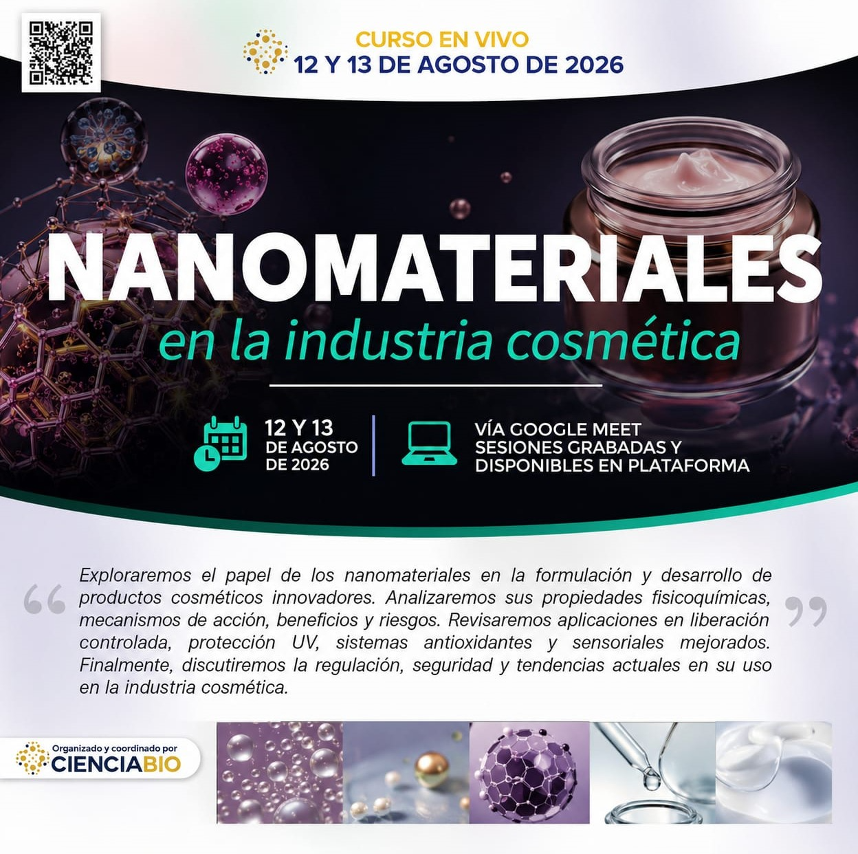 Nanomateriales en la industria de la cosmética